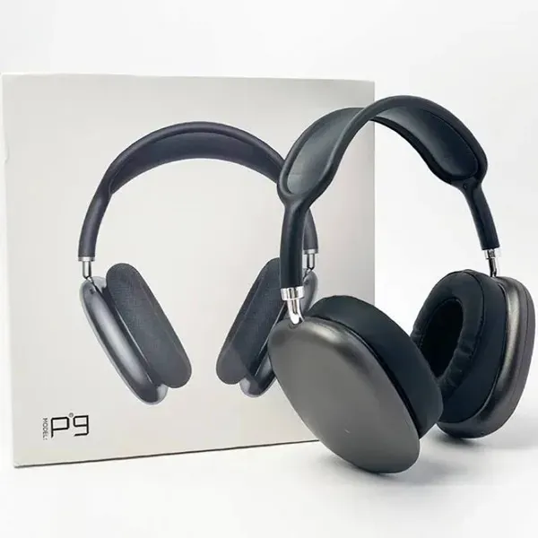 P9 Pro Wireless Bluetooth Gaming Headphone P9 Pro+ P9 Max Sport Headset with Mic Bluetooth 5.0 Stereo Sound HD Call Micro SD Card Support 3.5mm AUX Jack
