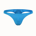 Yfashion Men  Solid Color Underwear -shaped Ice Silk Underwear Pants. 