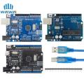 Uno R3 Ch340gmega328p Smd Chip 16mhz For Arduino Uno R3 Development Board Usb Cable Atega328p One Set. 