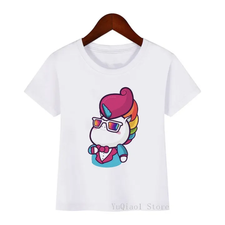Cute%20cartoon%20panda/unicorn%20print%20kids%20clothes%20lovely%20boy%20girl%20T-shirt%20top%20summer%20white%20camisetas%20Child%20T%20shirt%20tee%20casual%20tshirt%20-%20Image%203