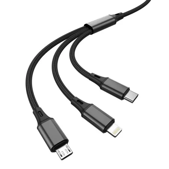 ASPOR%203%20in%201%20Charger%20Cable%20Kevlar%20Nylon%20Braided%203A%20Micro%20USB%20/%20Type%20C%20/%20Lightning%20Fast%20Charging%20Cable%20-%20Image%209