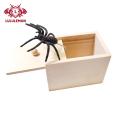Lululemon Unfinished Wooden Scare Box Scary Spider Prank Box Funny Halloween Trick Toy for Party Gag Gift Buyer's Favorite Jumping Spider Scare Prank. 