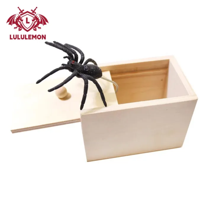 Lululemon%20Unfinished%20Wooden%20Scare%20Box%20Scary%20Spider%20Prank%20Box%20Funny%20Halloween%20Trick%20Toy%20for%20Party%20Gag%20Gift%20Buyer's%20Favorite%20Jumping%20Spider%20Scare%20Prank%20-%20Image%205