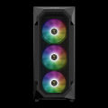 GAMDIAS AURA GC1 ELITE RGB MID-TOWER CASE With 4 ARGB Fans | Gaming Desktop Casing. 