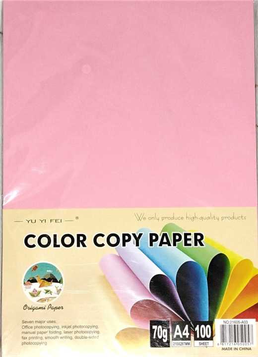 Colour Paper A4 70g 100 Sheets | Daraz.lk