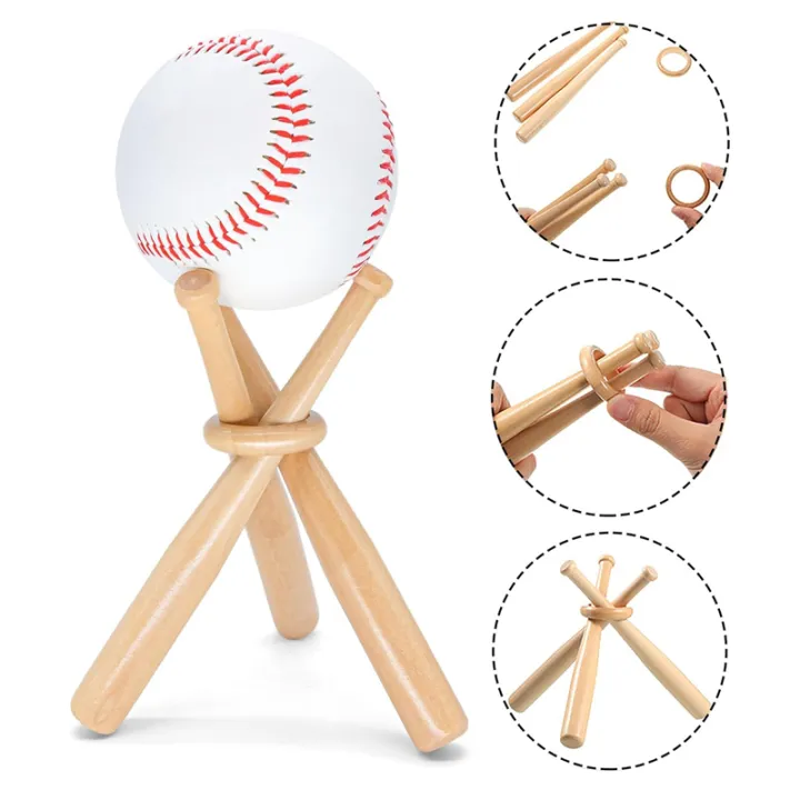 4%20Set%20Wooden%20Baseball%20Stand%20Display%20Holder%20Softball%20Stand%20Display%20Baseball%20Stand%20Holder%20for%20Baseball%20Players%20Fans,%20Fine%20Workmanship%20-%20Image%203