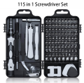 115 In 1 Screwdriver Set For Mobile Phone Computer Repair Tool Set DIY Precision Hand Home Tools. 