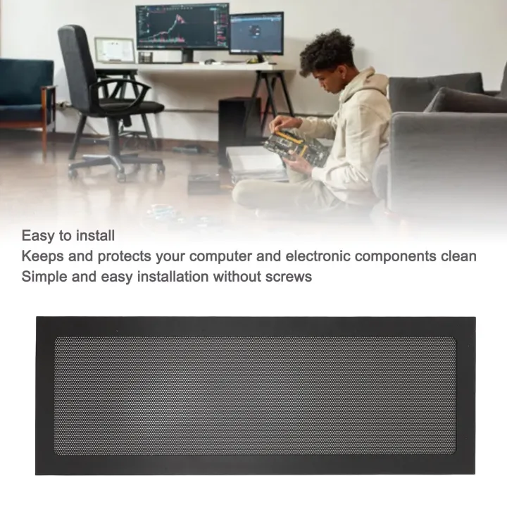PC%20Fan%20Dust%20Filter%20Fine%20Mesh%204.72x14.17in%20Computer%20Fan%20Filter%20Grills%20Magnetic%20Frame%20for%20Computer%20Cooler%20Fan%20for%20Fan%20Vent%20-%20Image%205