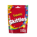 Skittles Vegan Chewy Sweets Fruit Flavoured Pouch Bag 152g. 