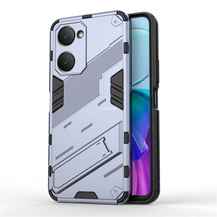 Vantime%20for%20vivo%20Y03%20/%20Y03t%20/%20Y18%20/%20Y18s%204G%20Y28s%205G%20Armor%20Case%20Kickstand%20Shockproof%20Matte%20Back%20Hard%20Cover%20-%20Image%204