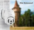4MP Full HD PTZ WiFi Camera H.265 Auto Tracking-Wireless IP Camera 4x Digital Zoom AI human Detection Dual Light Source.. 