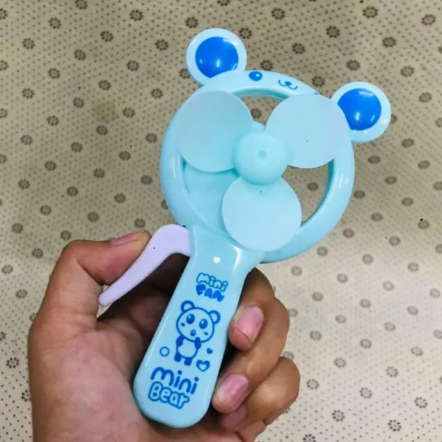 Minibaby%20Kids%20Hand%20Pressure%20Mini%20Toy%20(rabbit)%20Fan%20Without%20Battery%20-%20Image%203