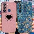 For Tecno Pop 5 LTE Case BD4 BD4a BD4i Elegant Pattern Soft Silicon Black Phone Back Cover For Tecno Pop5 LTE 5lte Bumper. 