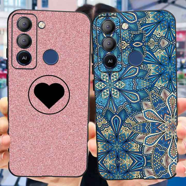 For%20Tecno%20Pop%205%20LTE%20Case%20BD4%20BD4a%20BD4i%20Elegant%20Pattern%20Soft%20Silicon%20Black%20Phone%20Back%20Cover%20For%20Tecno%20Pop5%20LTE%205lte%20Bumper%20-%20Image%203