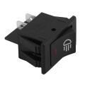 NXFDSIOZ 8x 12V 35A Car Truck Boat Fog Light Rocker Switch LED Light Dash board Toggle 4Pin Black. 