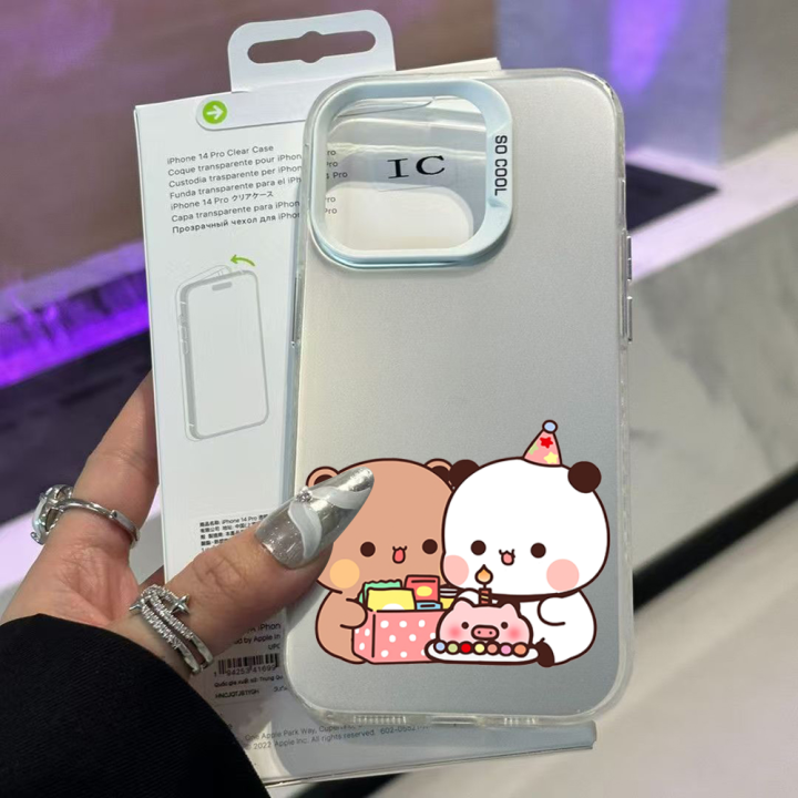 Cute%20DUDU%20BUBU%20Phone%20Case%20For%20IPhone%2016%2015%2014%2013%2012%2011%20Pro%20Max%20Plus%20Color%20Shockproof%20Back%20Silver%20Cover%20-%20Image%204