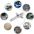 Universal Aluminum Wrench Adjustable Open End 6-68mm Wrench Pipeline Repair Tool. 