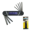 Torx Key Wrench Set- 8 Pcs - T6-T25 - CRV. 