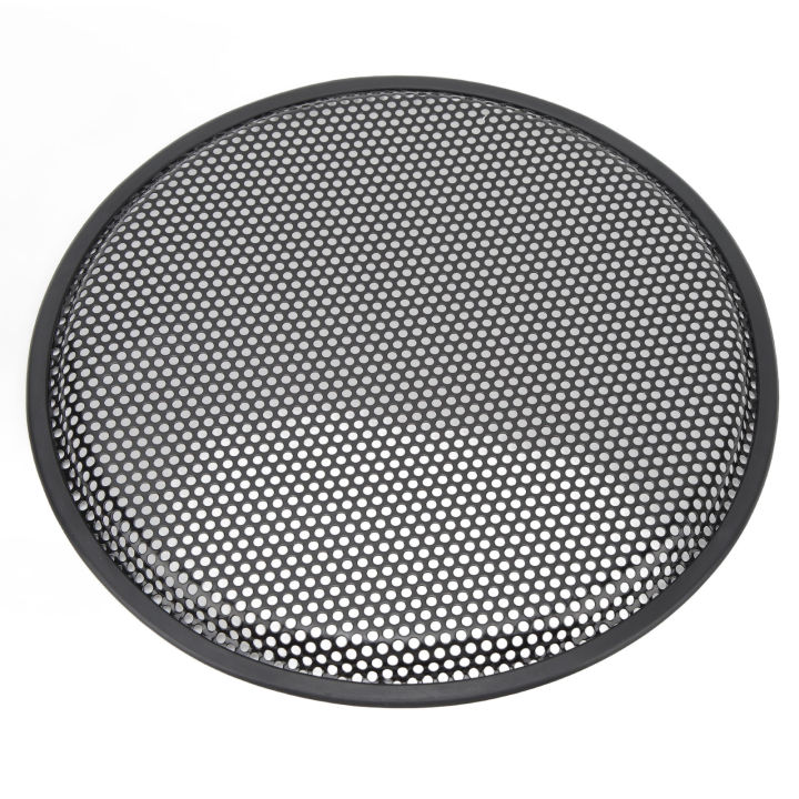 12 Inch Speaker Grill Iron Subwoofer Speaker Circle Cover Audio Mesh Protector Guard for Car RV