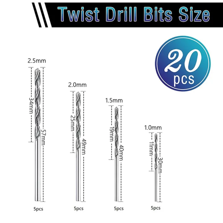Diamond%20Drill%20Bit%20Set%2040%20Pieces%204%20Sizes%201mm%201.5mm%202mm%202.5mm%20Twist%20Tip%20Jewelry%20Beach%20Sea%20Glass%20Shells%20Gemstones%20Lapidary%20-%20Image%206