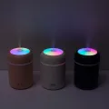【BestGO】Portable 300ml Electric Air Humidifier Aroma Oil Diffuser USB Cool Mist Sprayer with Colorful Night Light for Home Car. 