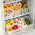 Refrigerator Food Fresh Storage Box/Fridge Side By Fruit Vegetable Container. 