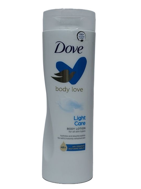 DOVE Nourishing Body Care Light Hydro or LIGHT CARE Body Lotion Refreshing 48H for Normal Skin 400ml (Dlhr)