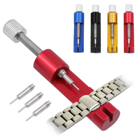 Watch Chain Disassembly Strap Adjustment Repair Tool Pratical Adjuster Pins Watch Strap Band Remover Kit