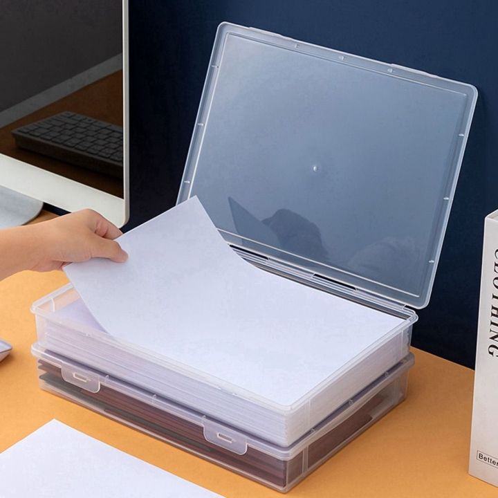 %E3%80%90HOT%E3%80%91%20Book%20A4%20Document%20Storage%20Box%20Transparent%20Data%20Sorting%20File%20Box%20Certificate%20Storage%20Box%20Desktop%20Office%20Test%20Paper%20Storage%20Rack%20-%20Image%205