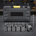 Nut & Bolt Extractor Set Socket Screw Nut Extractor Remover Socket Tool Automotive Supplies. 