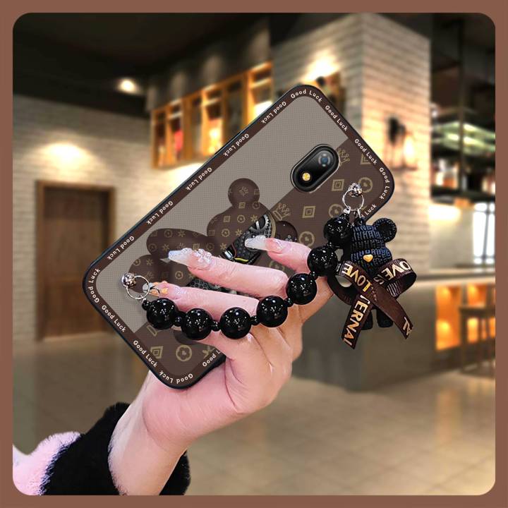 Waterproof%20Bear%20bracelet%20Phone%20Case%20For%20Itel%20A16/A16%20Plus%20Back%20Cover%20protective%20case%20Skin-friendly%20feel%20silicone%20Cartoon%20-%20Image%207