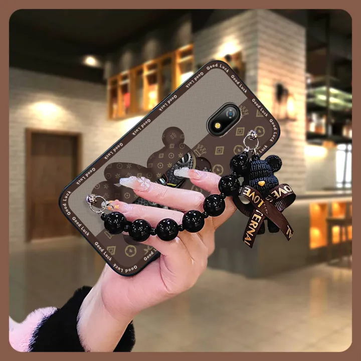 Waterproof%20Bear%20bracelet%20Phone%20Case%20For%20Itel%20A16/A16%20Plus%20Back%20Cover%20protective%20case%20Skin-friendly%20feel%20silicone%20Cartoon%20-%20Image%207
