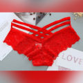 Women's Hot Red Lace G String Thong Panty Sexy Briefs Underwear. 