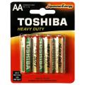 - Toshiba AA Heavy Duty Battery - AA battery - Heavy duty batteries - Long-lasting AA batteries - Toshiba batteries - Best AA battery - AA battery for toys - AA batteries for remote controls. 