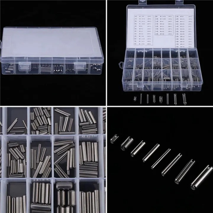 JINMY%20840Pcs%20Stainless%20Steel%20Slotted%20Spring%20Pin%20Assortment%20Kit,%20Split%20Spring%20Dowel%20Tension%20Roll%20Pins%20with%20Box%20-%20Image%206