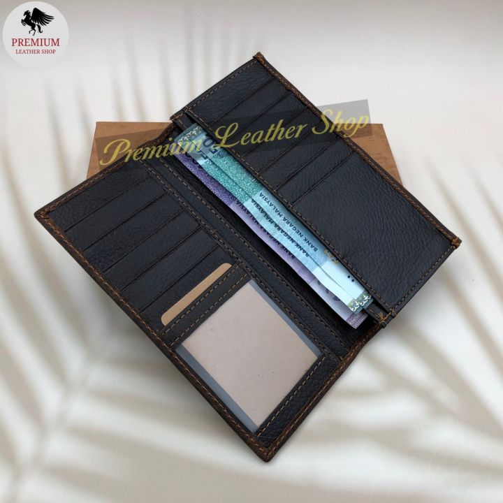 Full%20Leather%20Wallet%20Men%20Long%20Wallet%20Cow%20Leather%20Purse%20Man%20Dompet%20Lelaki%20Kulit%20Panjang%20-%20Image%207