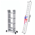 Multifunction 16ft Ladder, 4x4 ladder, Aluminum Ladder, Durable foldable ladder, construction work ladder. 