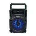 GTS-1360 Portable Bluetooth Speaker with Radio USB rechargeable Wireless   - Colourful RGB Light - jblbt BT Wireless Speaker Portable Speaker jblbt With FM Radio Big Bass Speaker TF Memory Card Reader USB Pen Drive USB Rechargeable Speaker jbl speake. 