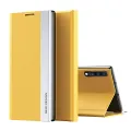 For Samsung Galaxy A70/A70S Thin Slim Folio Flip Leather Magnetic Closure Case Cover. 
