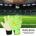 Goalie Goalkeeper Gloves Kids' Breathable Non-slip Goalkeeper Gloves for Football Training Impact Resistant Durable Gloves for Young Goalies. 