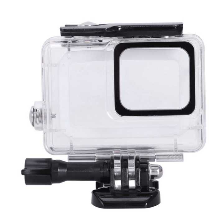 Waterproof Housing for Gopro Hero7 White and Hero7 galactic, Protective 45m Underwater Dive Case Shell with Bracket Accessories for Go Pro Hero7 Action Camera