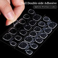 【ALLGOOD】 1pc Transparent Double Sided False Nail Art Adhesive Tape Glue Sticker Nail Extension Stick Tools DIY Tips. 