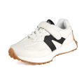 Children's Shoes Girls and Boys Toddlers Sneakers Breathable PU Leather BABY Flats Tennis Shoe Pink/Black/Gray,Size 21~36. 