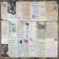 Vintage Scrapbook Supplies Pack (200 Pcs) for Art Journaling Junk Journal Planners DIY Paper Stickers (C). 
