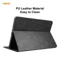 (New arrival) For Samsung Galaxy Tab A7 10.4 T500 / T505 2020 / 2022 ENKAY Cow Texture TPU Leather Smart Case For Samsung Galaxy Tab A7 10.4 2020 T500. 