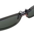 Uni Clear Dark Green Polarized Lens Sunglasses Clip On Eyeglasses. 