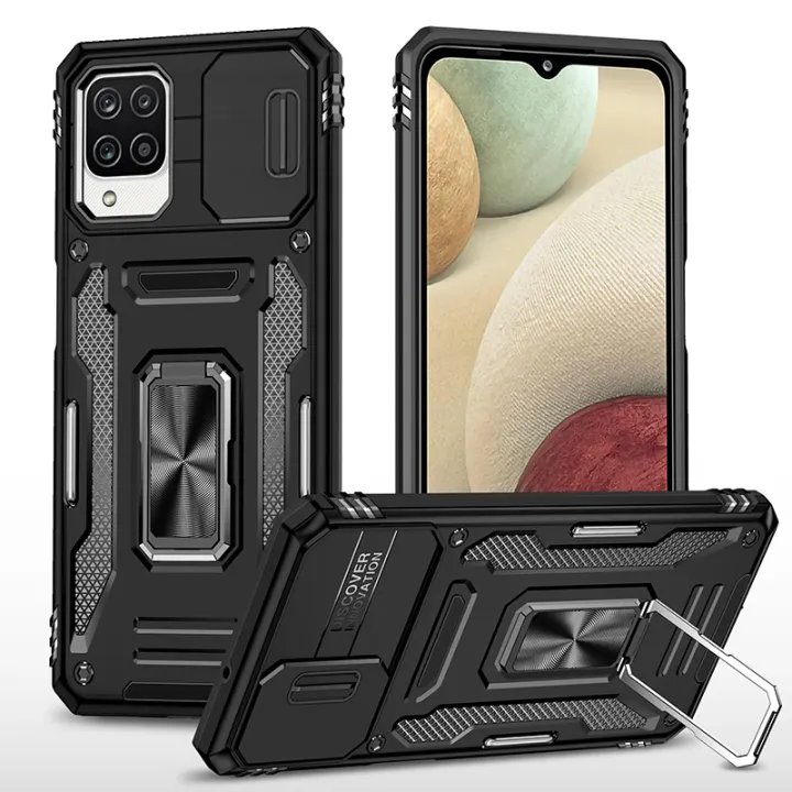 Samsung%20Galaxy%20A12%20Case,Shockproof%20Cases%20Built-in%20Slide%20Anti-Scratch%20Camera%20Cover%20-%20Image%205