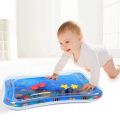 Baby Slapped Pad Kids Water Play Mat Toys Inflatable Tummy Time Leakproof Water Mat Non Toxic Water Play Mat Toys for Boys Girls Infant Toy Fun Activity Crawling Floor Bed for Toddlers Random Design. 