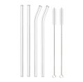 Glass Straws mix 6 pcs pack. 