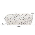 Cloth Floral Pencil Case Beautiful *6*7cm Makeup Bag Stationery Bag for School Office Travel Makeup Storage Gift For Girls. 